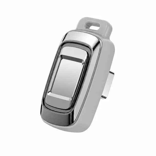 Main image of 128GB Mini Portable SSD PEM100 PRO - Fingerprint Encrypted Type-C External Solid State Drive, 450MB/s Read Speed, Splash-proof Data Storage for Mobile/PC/Mac Gray