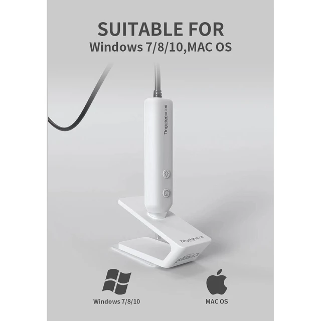 Alt view image 3 of 7 - GANGXUN Smart Otoscope, Digital Otology Inspection Camera 1280x720, USB Ear Scope with LED for Hearing Aid Fitting, Windows & Mac