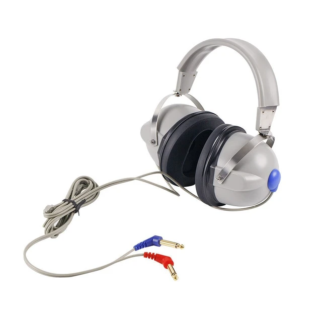 Alt view image 6 of 6 - GANGXUN Audiometer Headphones, Supra-Aural Air Conduction Testing Headset for Pure Tone Hearing Tests, High Sensitivity, 3.5mm