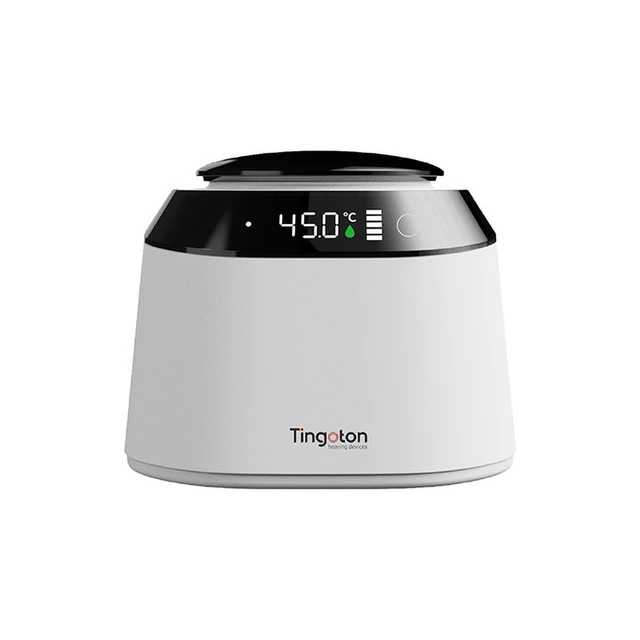 Alt view image 5 of 7 - GANGXUN TC103 Mini Hearing Aid Dryer, Portable Vacuum Dehumidifier & UV-C Sanitizer with LED Display, One-Button Start for Hearing Aids and Ear Molds, USB-C Powered, MUSE Design Award Winner