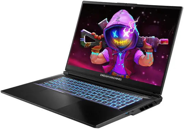 Alt view image 3 of 5 - Dream Machines - RG5070-17NA25 - Ultra 9-275HX/15.6 IPS FHD+ (1920x1200) 165Hz SRGB 100%/RTX5070/115W TGP/3rd Fan/32 GB/2TB M.2 SSD Gen4