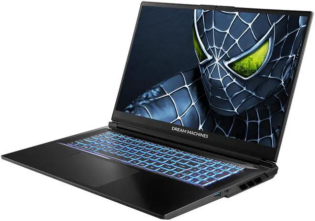 Alt view image 3 of 5 - Dream Machines - RG5050-17NA22 - i7-14650HX/15.6 IPS FHD+ (1920x1200) 165Hz SRGB 100%/RTX5050/115W TGP/3rd Fan/32 GB/2TB M.2 SSD Gen4