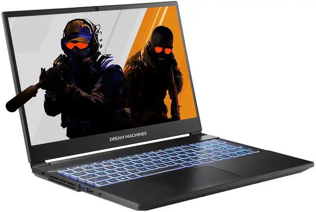 Alt view image 2 of 5 - Dream Machines - RT5050-15NA22 - Ryzen 7 260/15.6 IPS FHD (1920x1080) 144Hz/RTX5050/115W TGP/32 GB/2TB M.2 SSD Gen4