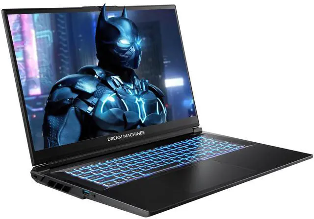 Alt view image 2 of 5 - Dream Machines - RG5070-17NA22 - i9-14900HX/15.6 IPS FHD+ (1920x1200) 165Hz SRGB 100%/RTX5070/115W TGP/3rd Fan/32 GB/2TB M.2 SSD Gen4