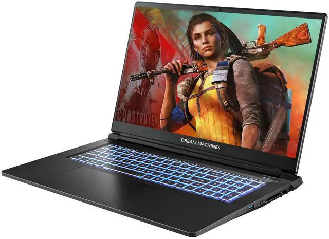 Alt view image 3 of 5 - Dream Machines - RT5060-17NA22 - Ryzen 7 260/15.6 IPS FHD+ (1920x1200) 165Hz SRGB 100%/RTX5060/115W TGP/32 GB/2TB M.2 SSD Gen4