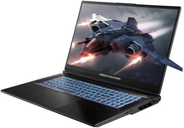Alt view image 3 of 5 - Dream Machines - RG5060-17NA24 - Ultra 9-275HX/15.6 IPS FHD+ (1920x1200) 165Hz SRGB 100%/RTX5060/115W TGP/3rd Fan/32 GB/1TB M.2 SSD Gen4
