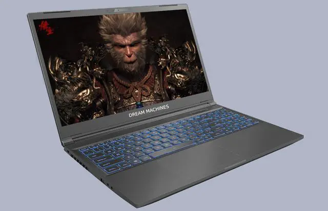Alt view image 2 of 6 - Dream Machines RG4060-15NA50 - Intel 13th Gen i7-13620H, Nvidia RTX 4060, 15.6" 165Hz FHD (1920x1080), 512GB PCIe M.2 SSD, 16 GB (2x8 GB DDR5), Multi-Color Illuminated Keyboard
