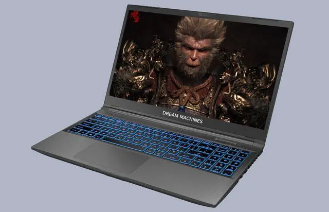 Alt view image 3 of 6 - Dream Machines RG4060-15NA50 - Intel 13th Gen i7-13620H, Nvidia RTX 4060, 15.6" 165Hz FHD (1920x1080), 512GB PCIe M.2 SSD, 16 GB (2x8 GB DDR5), Multi-Color Illuminated Keyboard