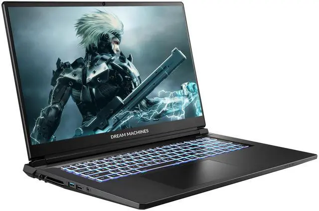 Alt view image 2 of 5 - Dream Machines  RG5050-17NA28 - Intel 13th Gen i7-13620H, Nvidia RTX 5050, 17.3" 144Hz FHD (1920x1080), 2 TB PCIe M.2 SSD, 32 GB (2x16 GB DDR5), Multi-Color Illuminated Keyboard