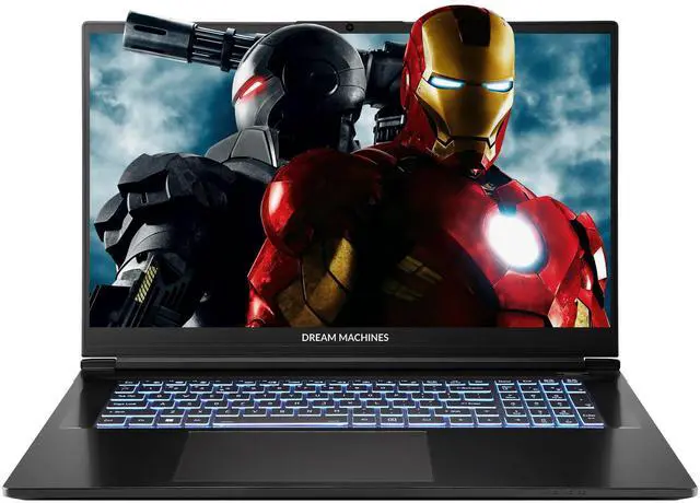 Main image of Dream Machines  RG5060-17NA28 - Intel 14th Gen i9-14900HX, Nvidia RTX 5060, 17.3" 144Hz QHD (2560x1440), 2 TB PCIe M.2 SSD, 32 GB (2x16 GB DDR5), Multi-Color Illuminated Keyboard