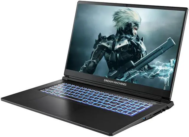 Alt view image 3 of 5 - Dream Machines  RG5050-17NA27 - Intel 13th Gen i7-13620H, Nvidia RTX 5050, 17.3" 144Hz FHD (1920x1080), 1 TB PCIe M.2 SSD, 32 GB (2x16 GB DDR5), Multi-Color Illuminated Keyboard