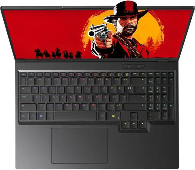 Alt view image 2 of 7 - Dream Machines - RT5080-16NA33 - R9-9955HX3D/16" IPS (2560 x 1600) QHD+ 300Hz/RTX 5080/175W TGP/32 GB (1 stick)/2TB M.2 SSD Gen4/Multi-Color Per-key RGB full size keyboard & Liquid Cooling Box