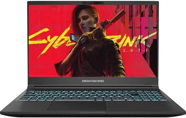 Main image of Dream Machines RG3050-15NA73 i5-13420H / 15.6" FHD (1920 × 1080) WVA 144Hz / RTX 3050 4GB / 32 GB DDR4 3200MHz / 512GB M.2 SSD / Multi-Color illuminated full-size keyboard with numeric pad