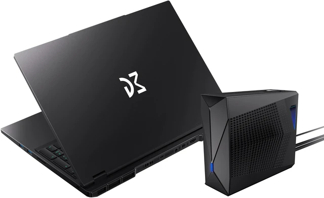 Alt view image 2 of 7 - Dream Machines RT5080-16NA31 - Ryzen 9 9955HX3D/Nvidia RTX 5080 (175W TGP)/16.0" 300Hz mini-LED WQXGA (2560×1600) DCI-P3 100%/1TB SSD/32GB (2x16GB DDR5 5600 MHz)/US Keyboard/Liquid Cooling Box