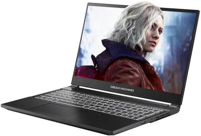 Alt view image 3 of 5 - Dream Machines RG5050-15NA30 - Intel i5-13420H/Nvidia RTX 5050 (115W TGP)/15.6" 144Hz IPS FHD (1920×1080) sRGB 100%/512GB SSD/16 GB (2x8 GB DDR5 4800 Mhz)/US Keyboard