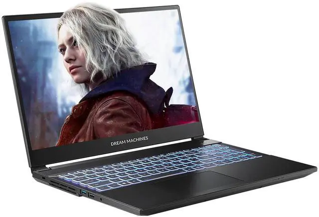 Alt view image 2 of 5 - Dream Machines RG5050-15NA30 - Intel i5-13420H/Nvidia RTX 5050 (115W TGP)/15.6" 144Hz IPS FHD (1920×1080) sRGB 100%/512GB SSD/16 GB (2x8 GB DDR5 4800 Mhz)/US Keyboard