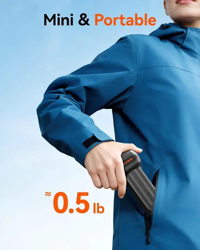 Alt view image 5 of 7 - WOLFBOX Compressed Air Duster, 110000RPM Electric Air Duster, 3-Gear Rechargeable Cordless Air Blower for Computer Keyboard, Portable Air Blower with 5 Nozzle, Fast Charge