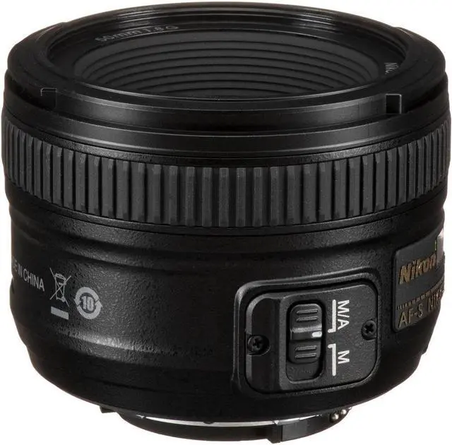Alt view image 5 of 6 - Nikon AF-S NIKKOR 50mm f/1.8G Lens 2199 - 10PC Accessory Bundle