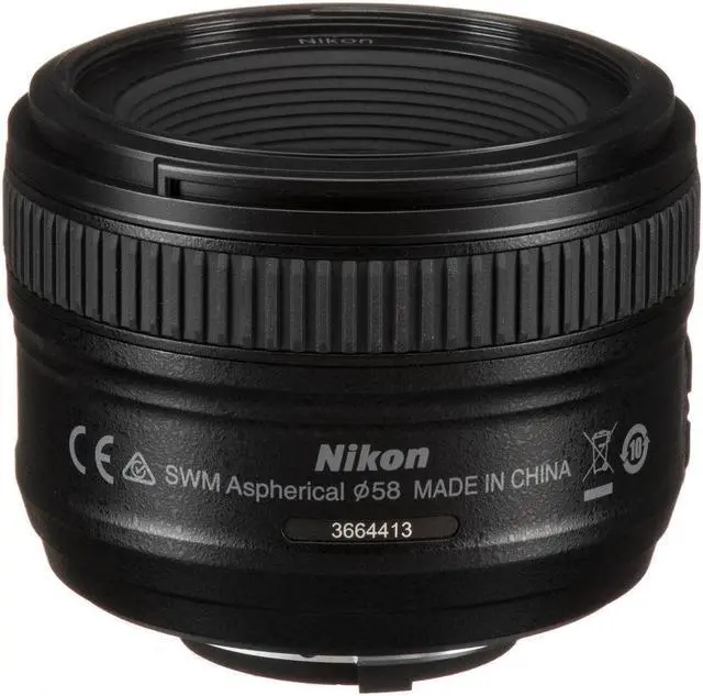 Alt view image 4 of 6 - Nikon AF-S NIKKOR 50mm f/1.8G Lens 2199 - 10PC Accessory Bundle