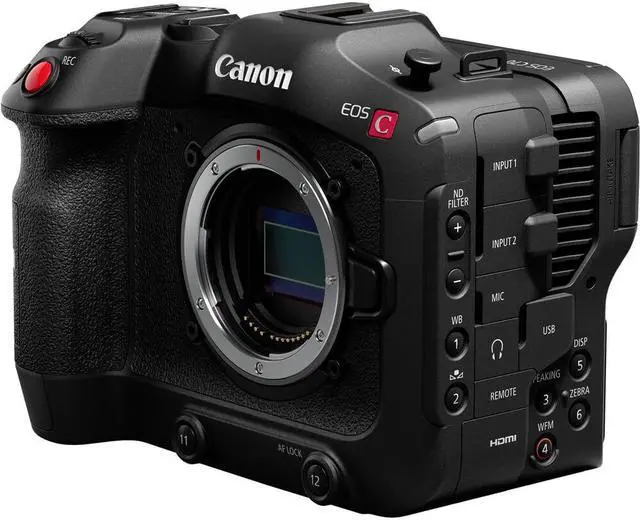 Alt view image 3 of 6 - Canon EOS C70 Cinema Camera (RF Lens Mount) 4507C002 - 7PC Accessory Bundle