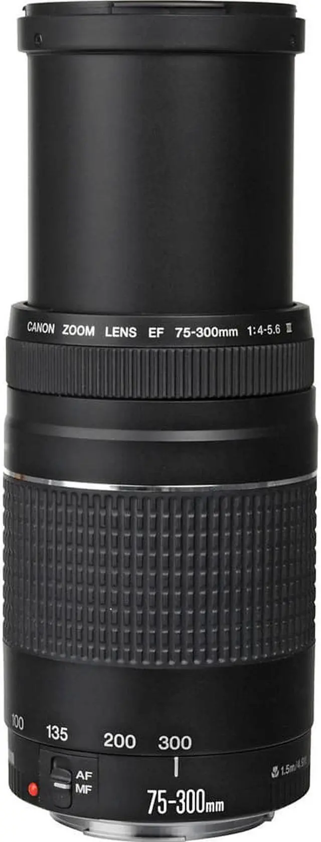 Alt view image 4 of 5 - Canon EF 75-300mm f/4-5.6 III Lens (Black) 6473A003 + Ultimate Filter Kit Bundle