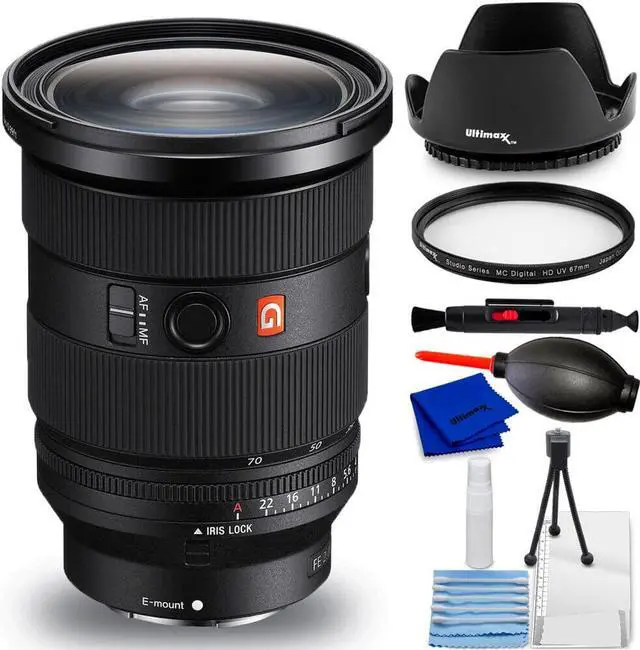 Main image of Sony FE 24-70mm f/2.8 GM II Lens SEL2470GM2 - 7PC Accessory Bundle