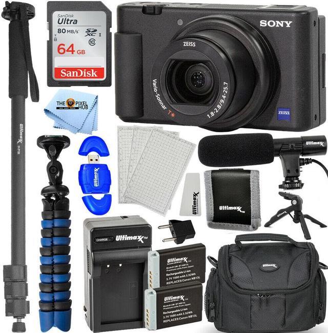SONY ZV-1 Digital Cameras ZV 1 Portable Camera Sony ZV1 4K Video with Large  Aperture