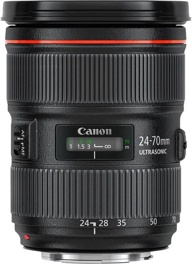 Alt view image 3 of 4 - Canon EF 24-70mm f/2.8L II USM Lens 5175B002 - 12PC Accessory Bundle