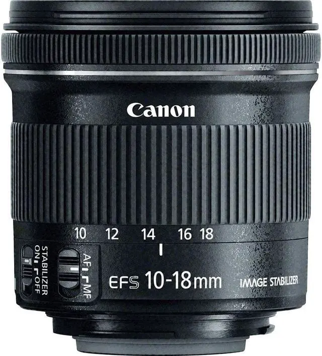 Alt view image 3 of 5 - Canon EF-S 10-18mm f/4.5-5.6 IS STM Lens - 7PC Accessory Bundle