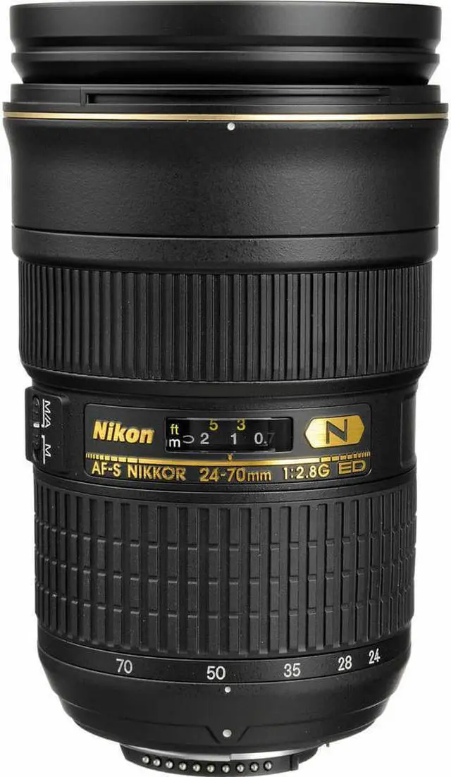 Alt view image 4 of 5 - Nikon AF-S Nikkor 24-70mm f/2.8G ED Autofocus Lens (Black) - 7PC Accessory Bundle