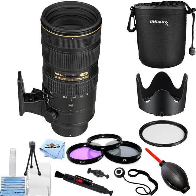Main image of Nikon AF-S NIKKOR 70-200mm f/2.8G ED VR II Lens 2185 - Filter Kit Bundle