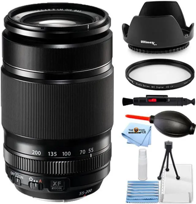 Main image of Fujifilm XF 55-200mm f/3.5-4.8 R LM OIS Lens 16384941 - UV Filter Bundle