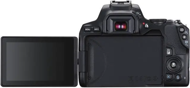 Alt view image 6 of 7 - Canon EOS Rebel SL3 with 18-55mm IS STM Lens + 32GB + Flash + Tripod Bundle