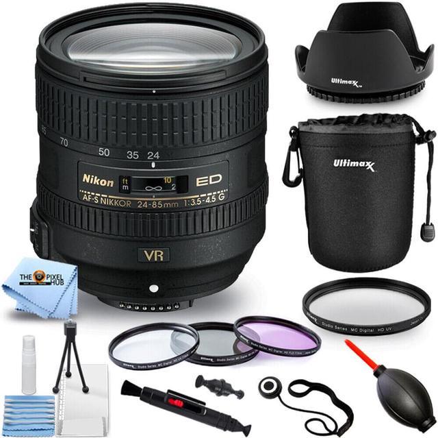 Nikon AF-S NIKKOR 24-85mm f3.5-4.5G ED VR Lens 2204 - 10PC