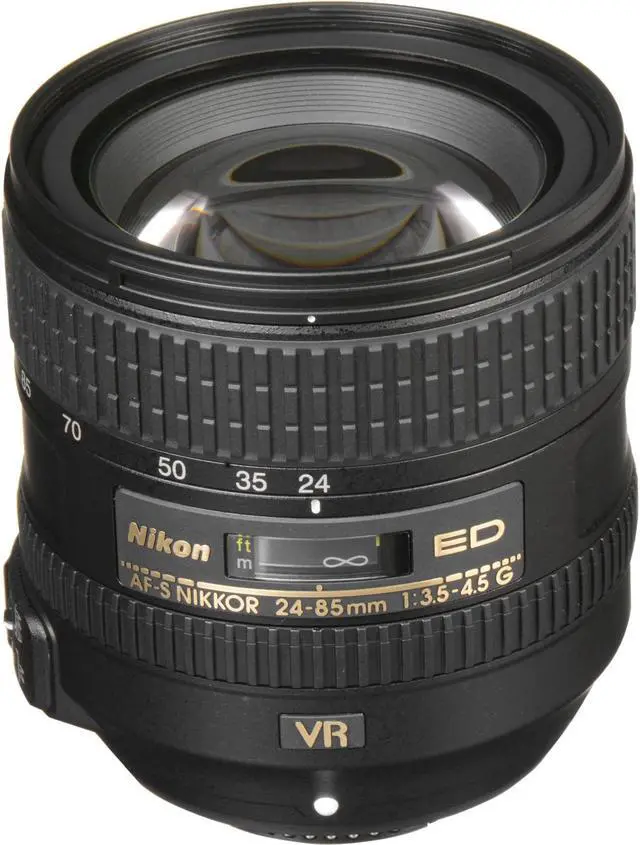 Alt view image 2 of 4 - Nikon AF-S NIKKOR 24-85mm f3.5-4.5G ED VR Lens 2204 - 10PC Accessory Bundle