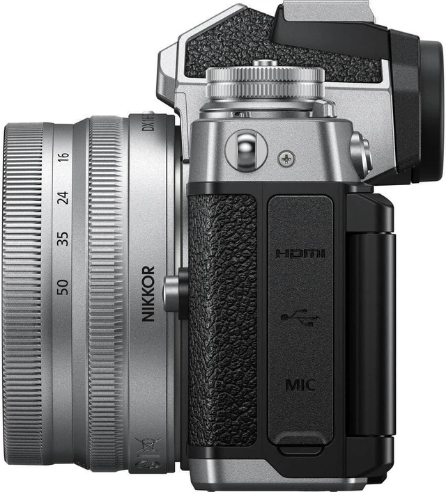 Alt view image 7 of 7 - Nikon Zfc Mirrorless Camera with 16-50mm Silver Lens - 16PC Accessory Bundle