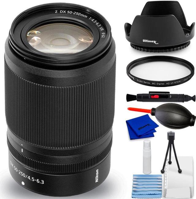 Nikon NIKKOR Z DX 50-250mm f/4.5-6.3 VR Lens - 7PC Accessory