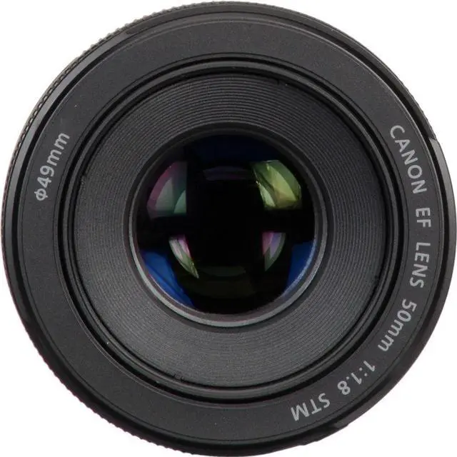 Alt view image 5 of 5 - Canon EF 50mm f/1.8 STM Lens 0570C002 + Filter Kit + Tulip Hood Lens Pro Bundle