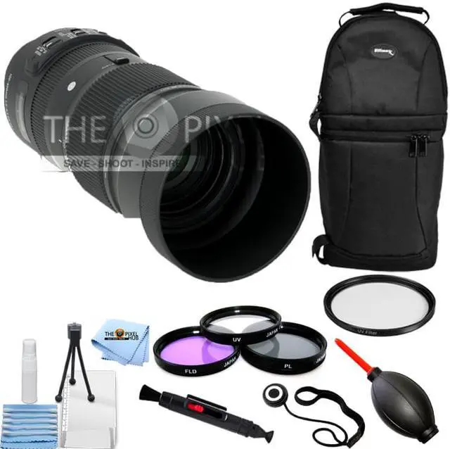 Main image of Sigma 100-400mm f/5-6.3 DG OS HSM Contemporary Lens (Nikon F) Filter Kit Bundle
