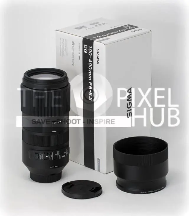 Alt view image 4 of 4 - Sigma 100-400mm f/5-6.3 DG OS HSM Contemporary Lens Nikon F + UV Filter Bundle