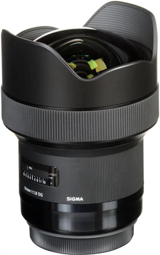 Alt view image 2 of 6 - Sigma 14mm f/1.8 DG HSM Art Lens for Canon EF - Essential UV Filter Bundle