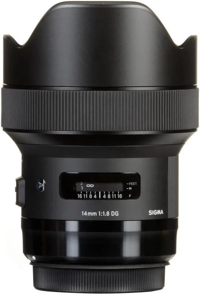 Alt view image 4 of 6 - Sigma 14mm f/1.8 DG HSM Art Lens for Canon EF - Essential UV Filter Bundle