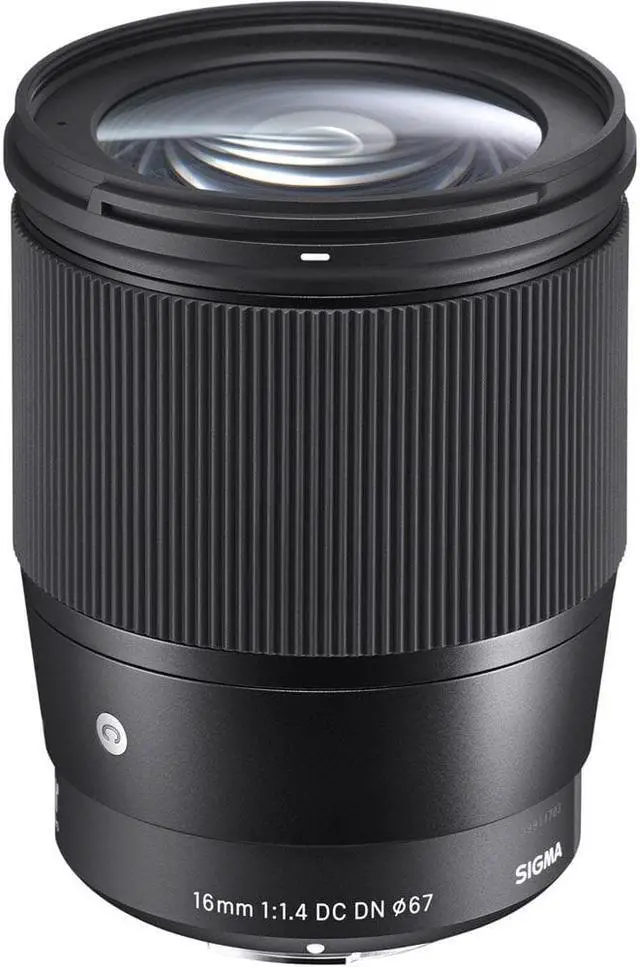 Alt view image 2 of 5 - Sigma 16mm f/1.4 DC DN Contemporary Lens for Micro Four Thirds UV Filter BUNDLE