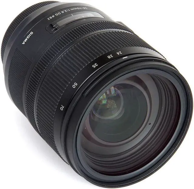 Alt view image 4 of 5 - Sigma 24-70mm f/2.8 DG OS HSM Art Lens for Canon EF - Essential UV Bundle