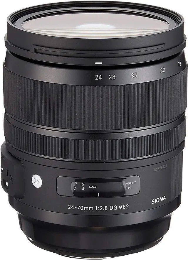 Alt view image 2 of 5 - Sigma 24-70mm f/2.8 DG OS HSM Art Lens for Canon EF - Essential UV Bundle