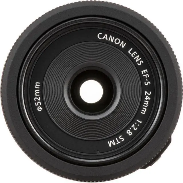 Alt view image 4 of 5 - Canon EF-S 24mm f/2.8 STM Lens 9522B002 + UV Ultraviolet Filter Bundle