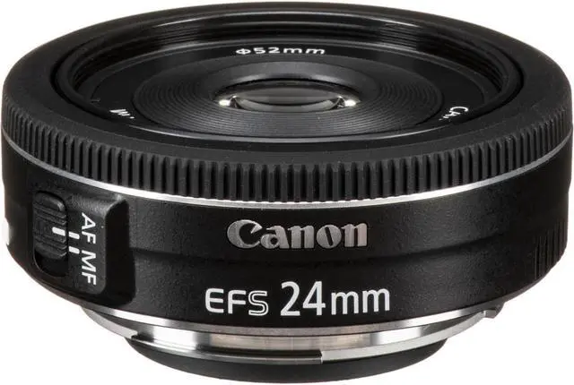 Alt view image 3 of 5 - Canon EF-S 24mm f/2.8 STM Lens 9522B002 + UV Ultraviolet Filter Bundle