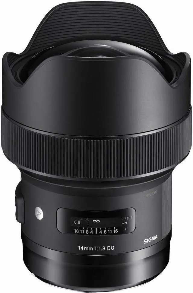 Alt view image 3 of 4 - Sigma 14mm f/1.8 DG HSM Art Lens for Leica L 450969 - 6PC Accessory Bundle