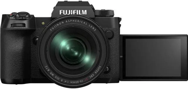 Alt view image 3 of 6 - FUJIFILM X-H2 Mirrorless Camera with 16-80mm Lens - 12PC Accessory Bundle