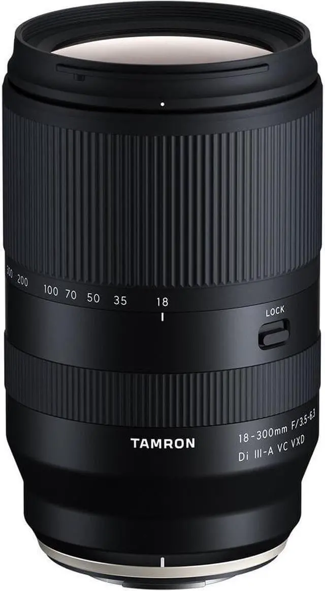 Alt view image 2 of 5 - Tamron 18-300mm f/3.5-6.3 Di III-A VC VXD Lens for Sony E - 7PC Accessory Bundle